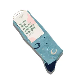 Conscious Step Socks for Women's Equality (Blue Lunar)