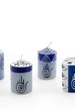 Thumbprint Artifacts Hamsa Candle -  2” x 1.5”