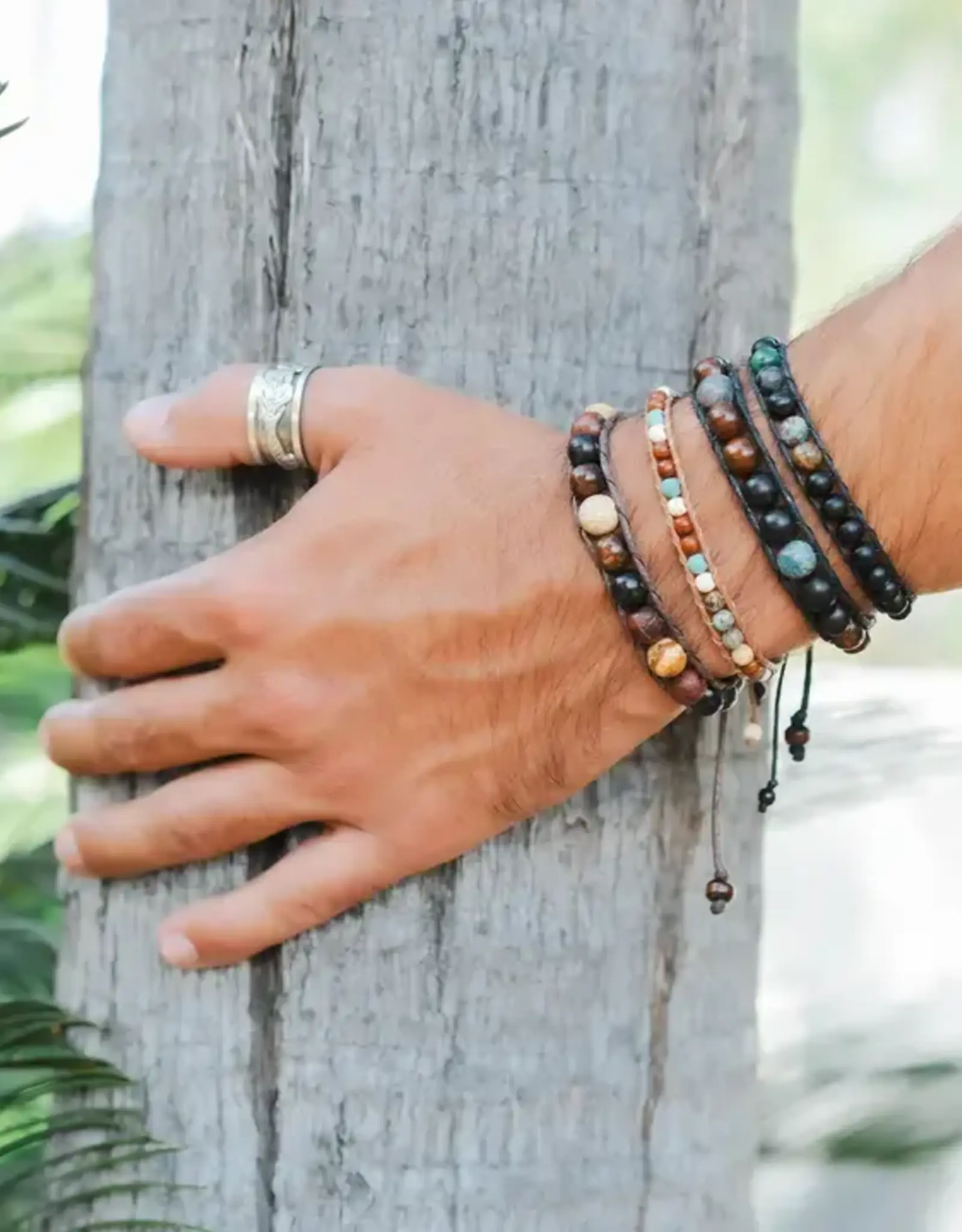 Lotus and Luna Surf Rider Men's Bracelet (Assorted)