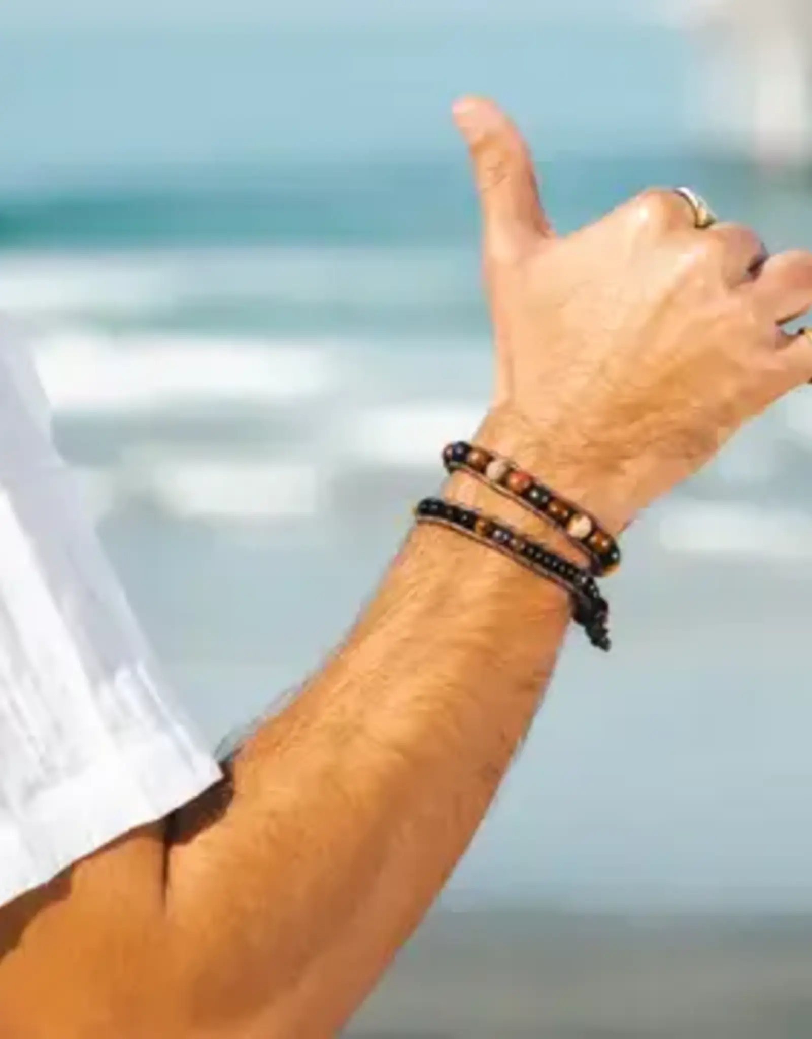 Lotus and Luna Surf Rider Men's Bracelet (Assorted)