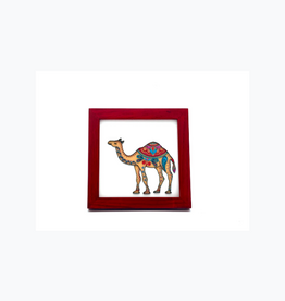 Bunyaad Pakistan Red Oak Wood Frame - 6"x6"