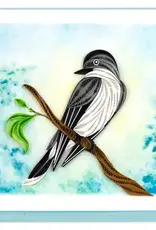 Quilling Card Quilled Eastern Kingbird
