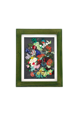 Bunyaad Pakistan Green Oak Wood Frame - 5"x7"