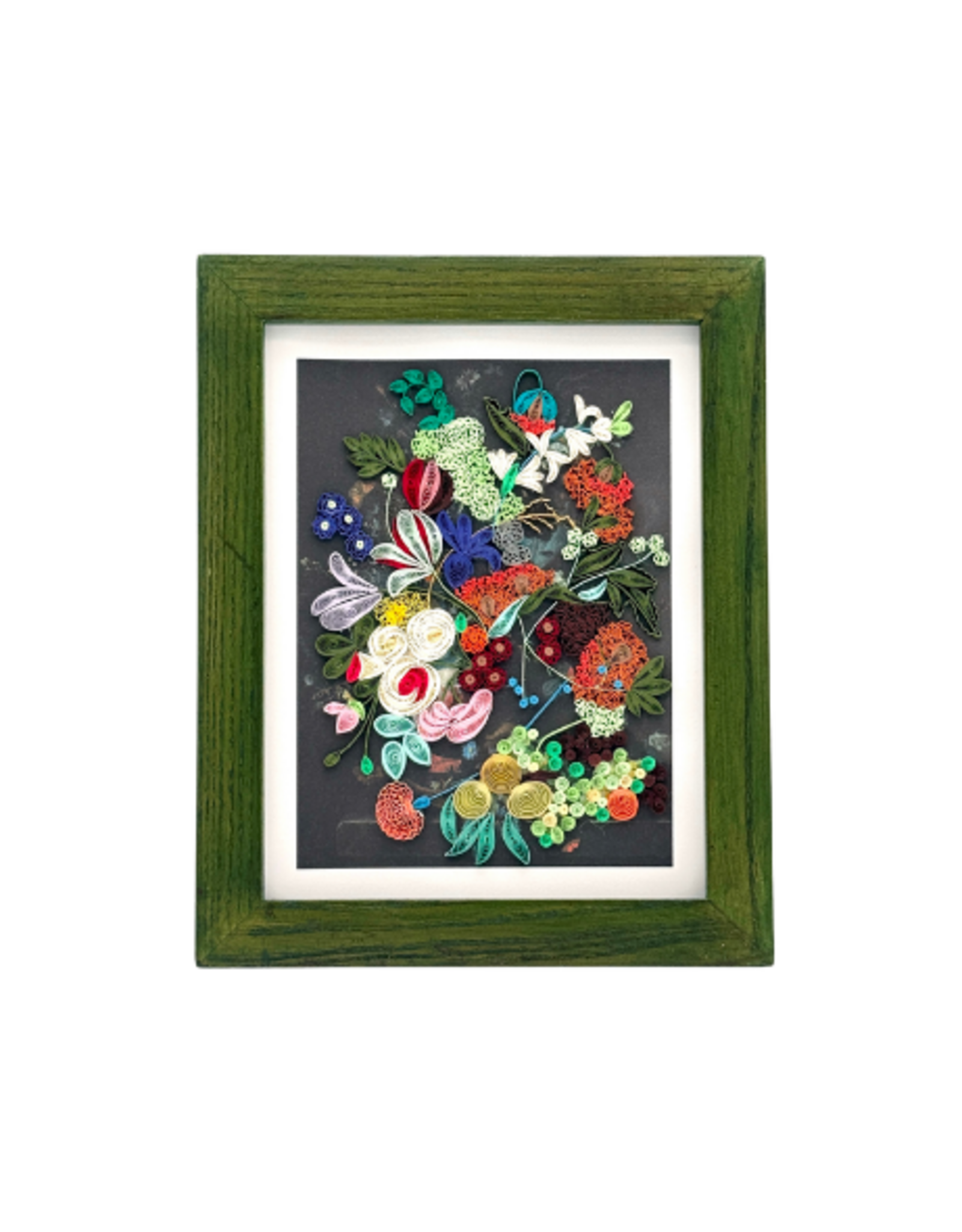 Bunyaad Pakistan Green Oak Wood Frame - 5"x7"