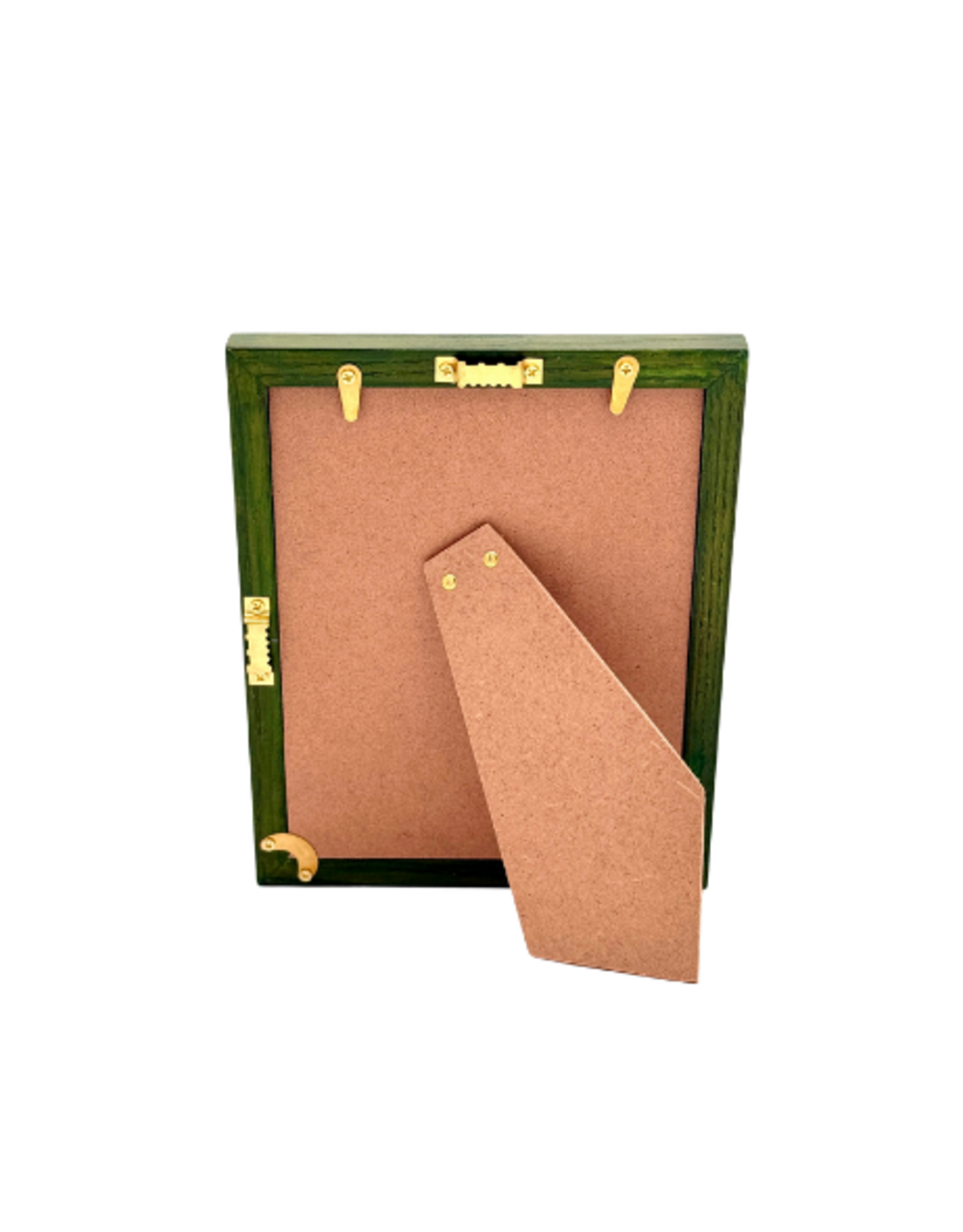 Bunyaad Pakistan Green Oak Wood Frame - 5"x7"