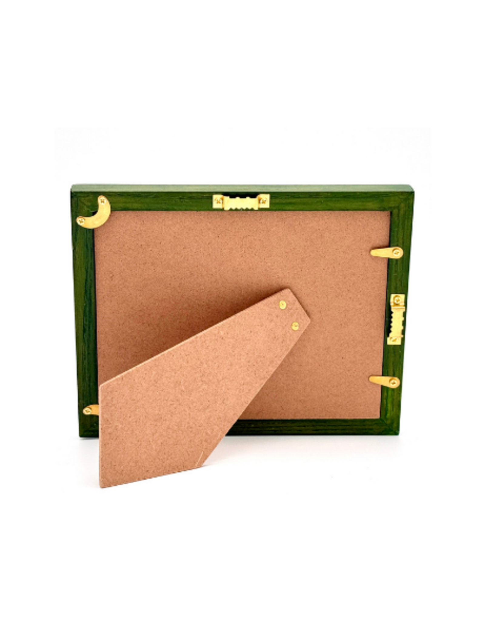 Bunyaad Pakistan Green Oak Wood Frame - 5"x7"