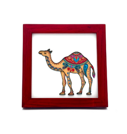 Bunyaad Pakistan Red Oak Wood Frame - 6"x6"
