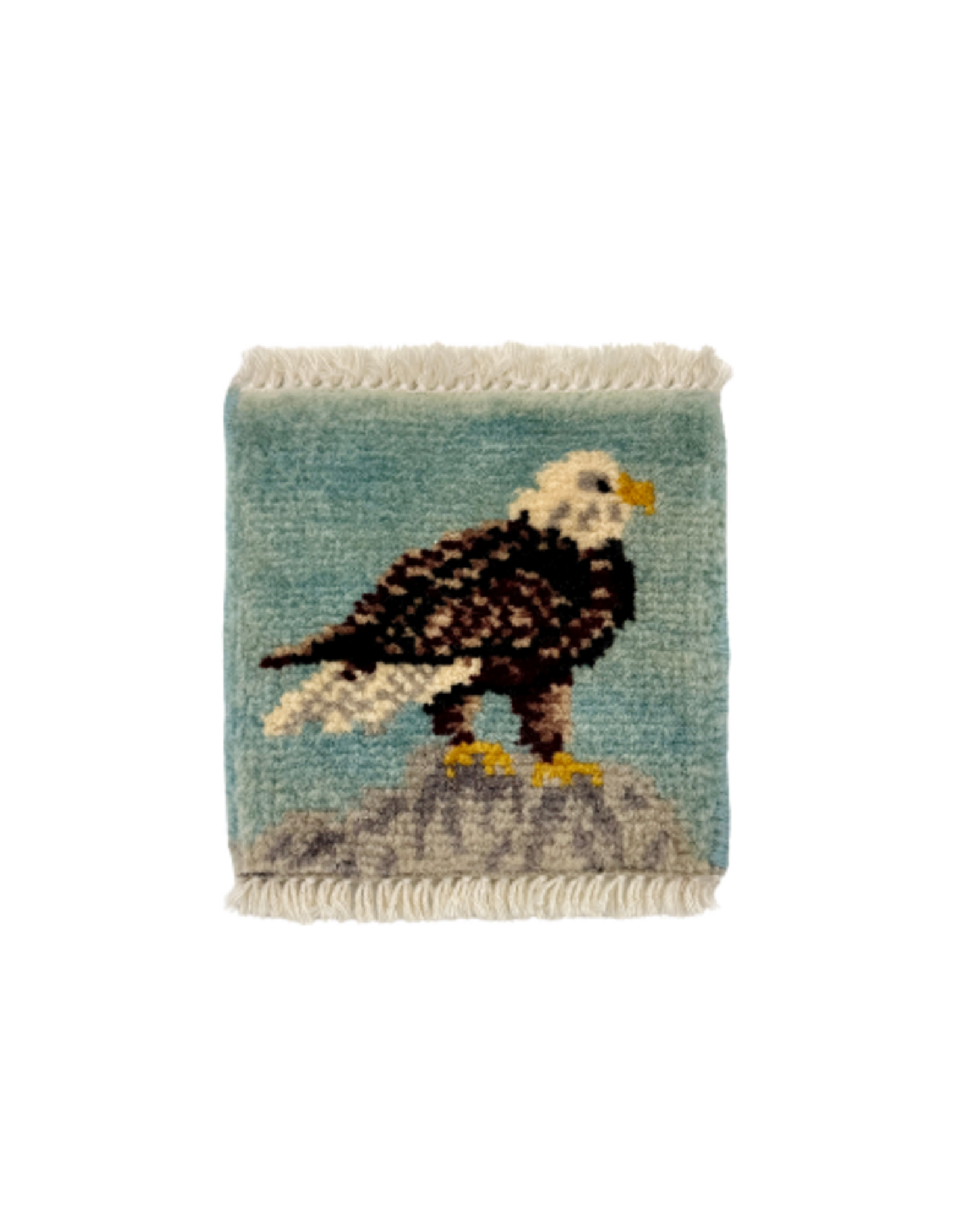 Bunyaad Pakistan Majestic Eagle Mug Rug