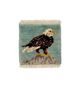 Bunyaad Pakistan Majestic Eagle Mug Rug