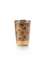Serrv Gilded Foliage Steel Cup