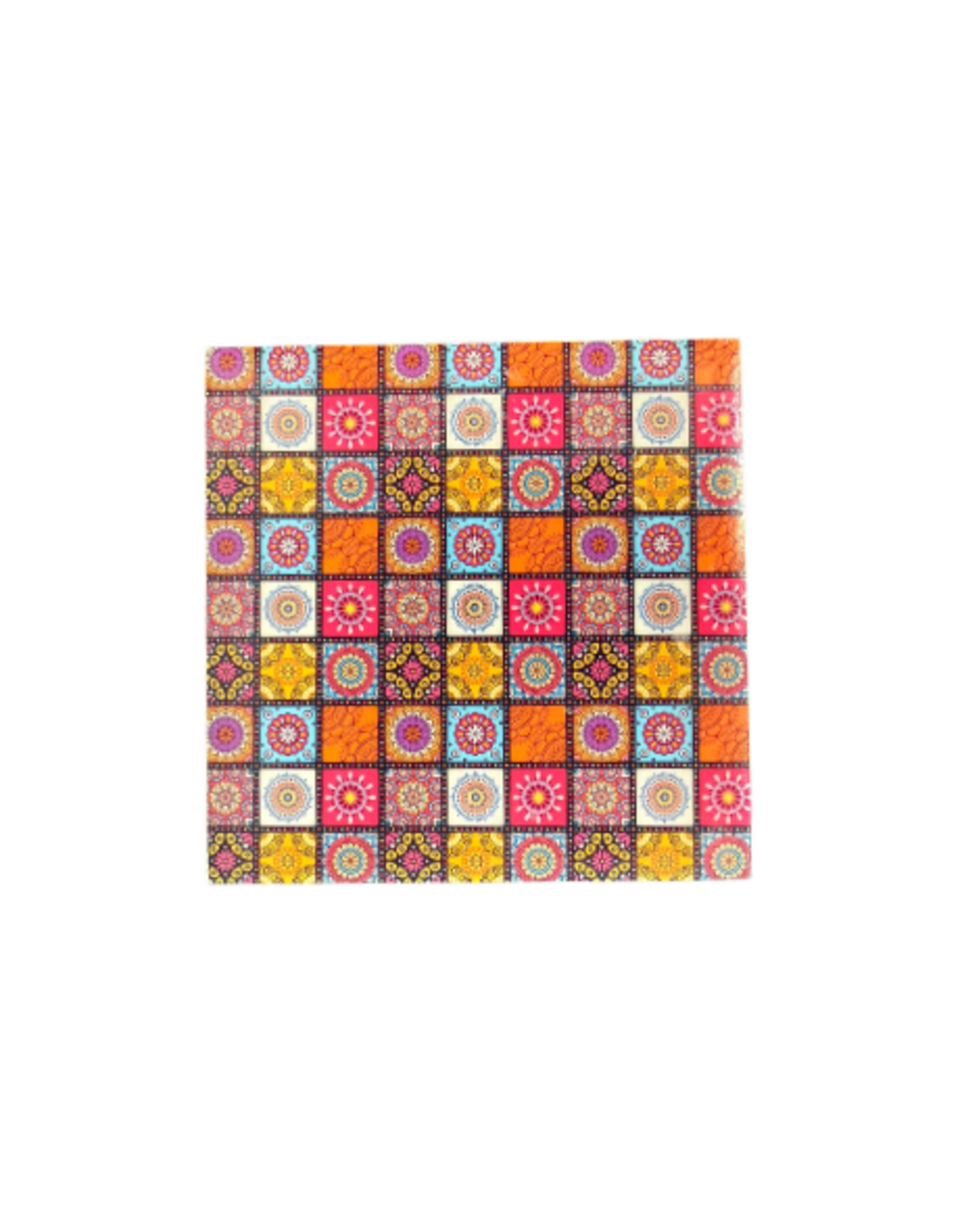 Hopes Unlimited Vibrant Multi Color Coaster