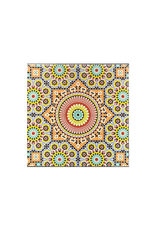 Hopes Unlimited Red Yellow Mandala Coaster