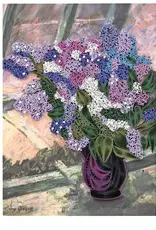 Quilling Card Lilacs in a Window, Cassatt - Artist Series