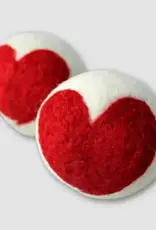 Ganesh Himal Dryer Ball Heart (Multiple Colors)