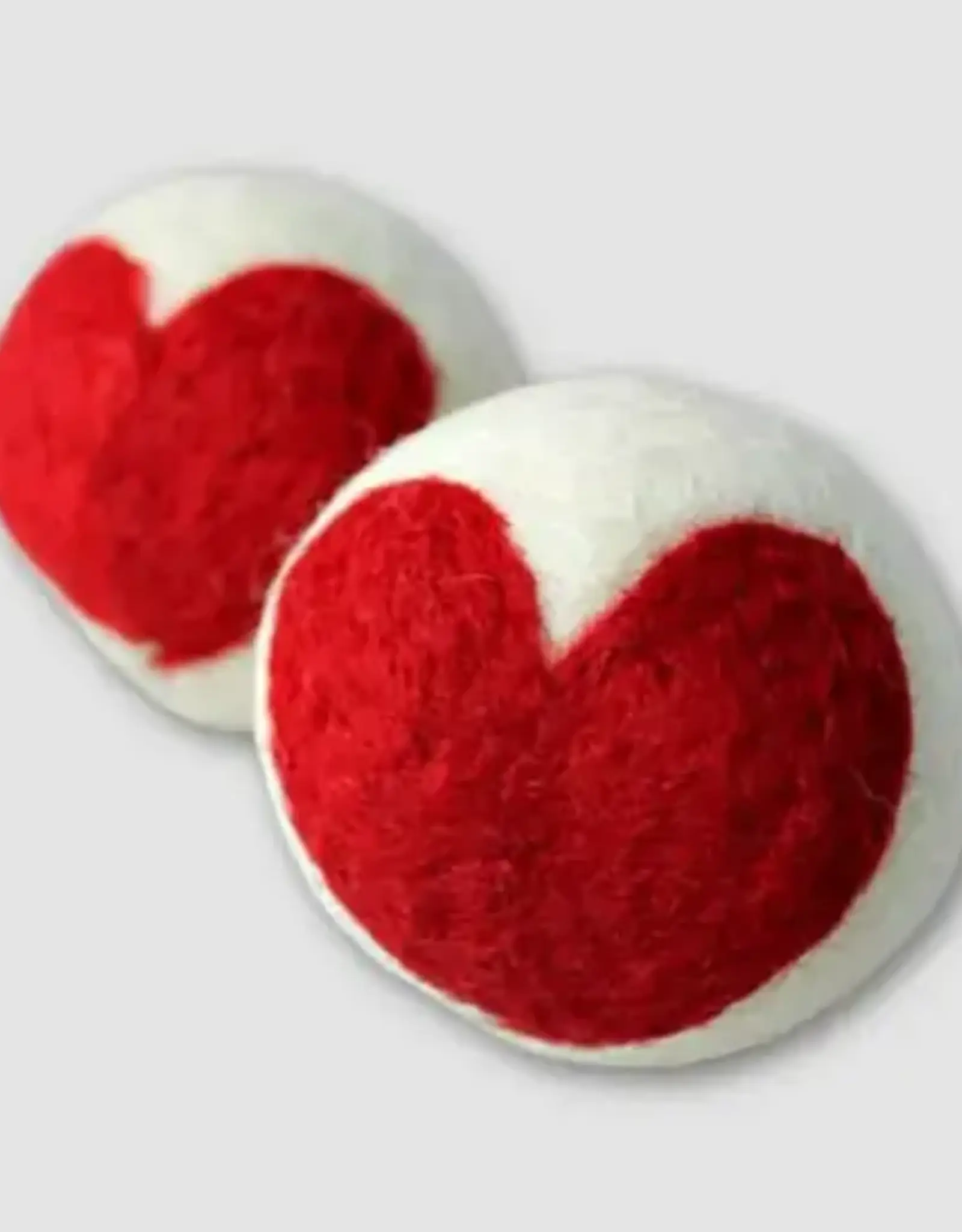 Ganesh Himal Dryer Ball Heart (Multiple Colors)