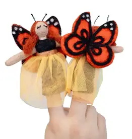 dZi Handmade Monarch Fairy Finger Puppet