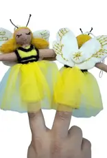 dZi Handmade Honeybee Fairy Finger Puppet