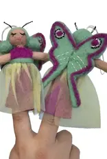 dZi Handmade Luna Moth Fairy Finger Puppet
