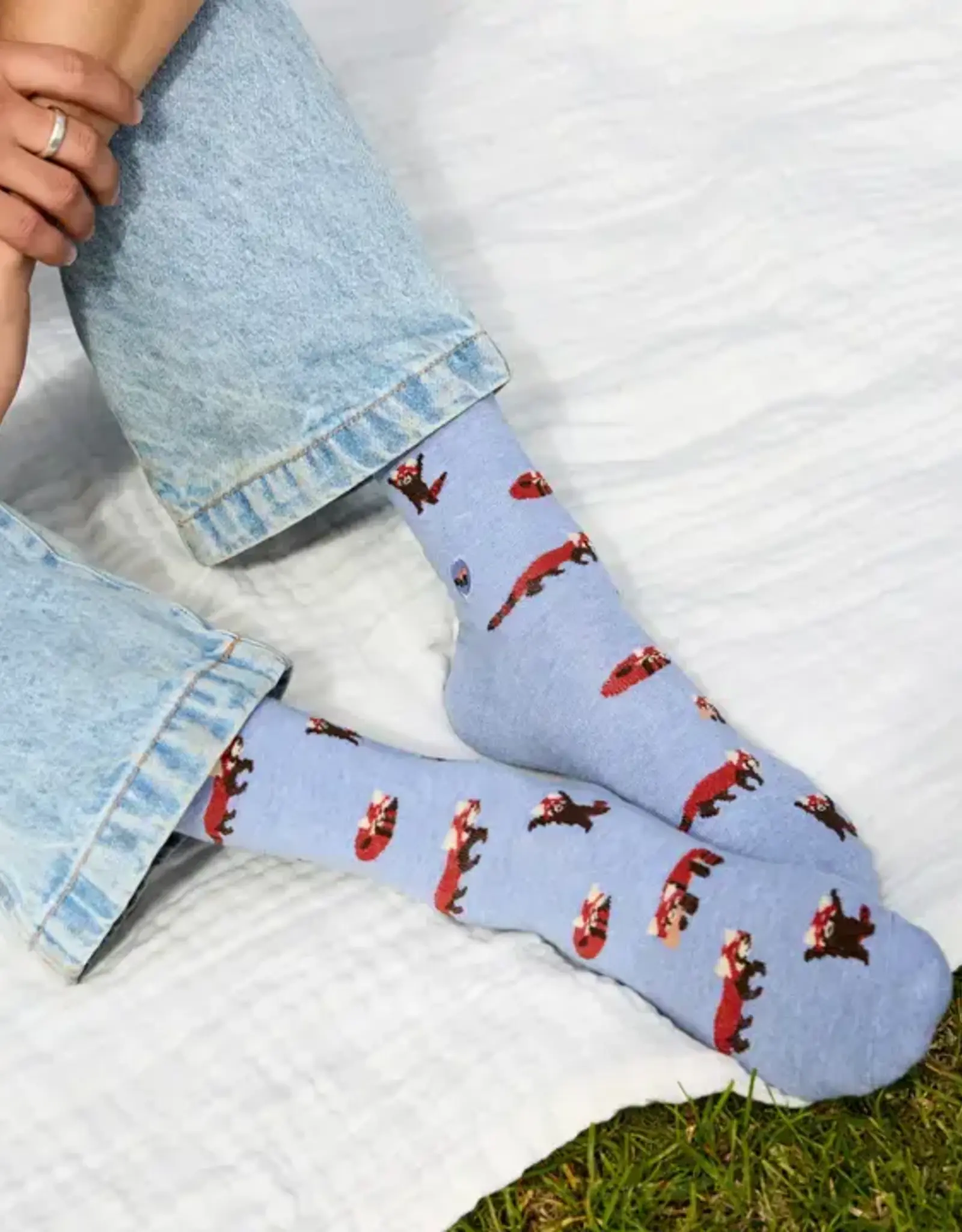 Conscious Step Socks that Protect Red Pandas