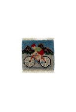 Bunyaad Pakistan Mountain Biking Mug Rug