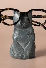 Ten Thousand Villages Kalpana Cat Stone Eyeglass Holder