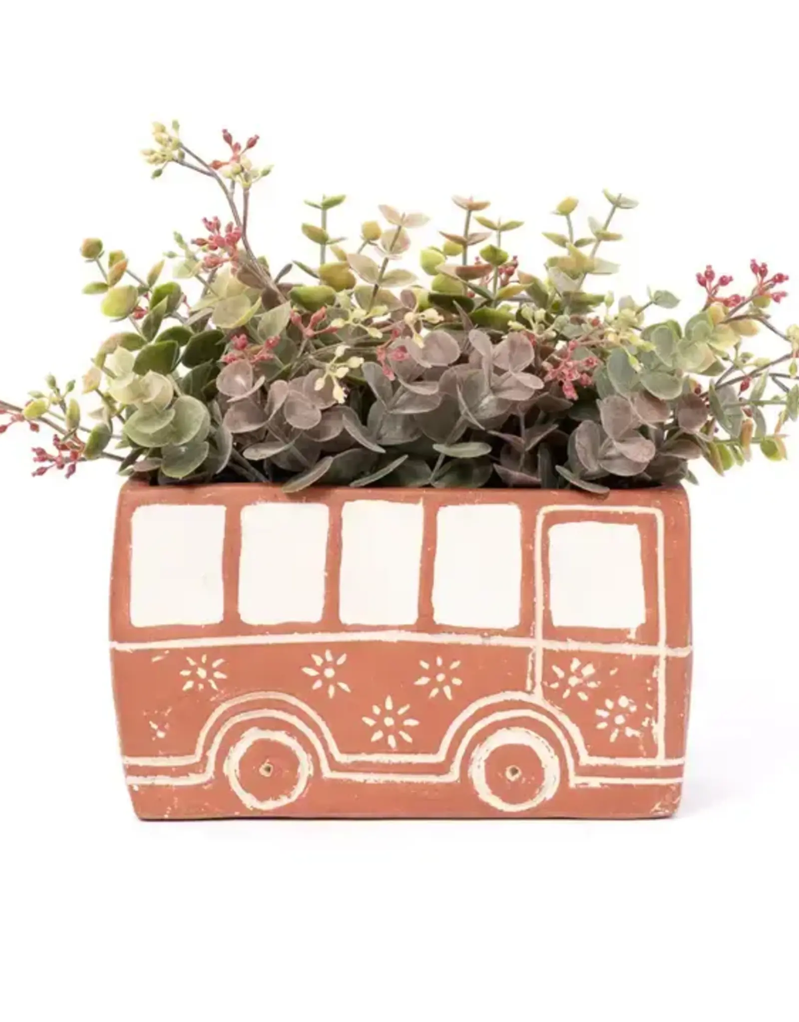 Matr Boomie Vasanta Bus Planter - Terracotta