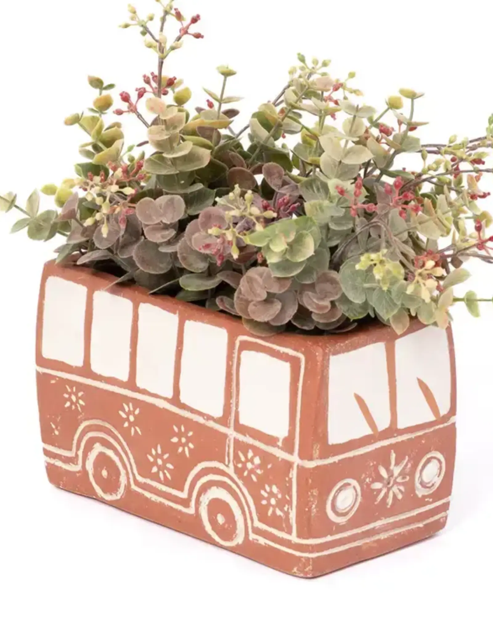 Matr Boomie Vasanta Bus Planter - Terracotta