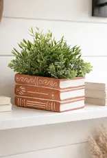 Matr Boomie Vasanta Books Planter - Terracotta