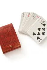 Matr Boomie Embossed Leather Playing Cards Set