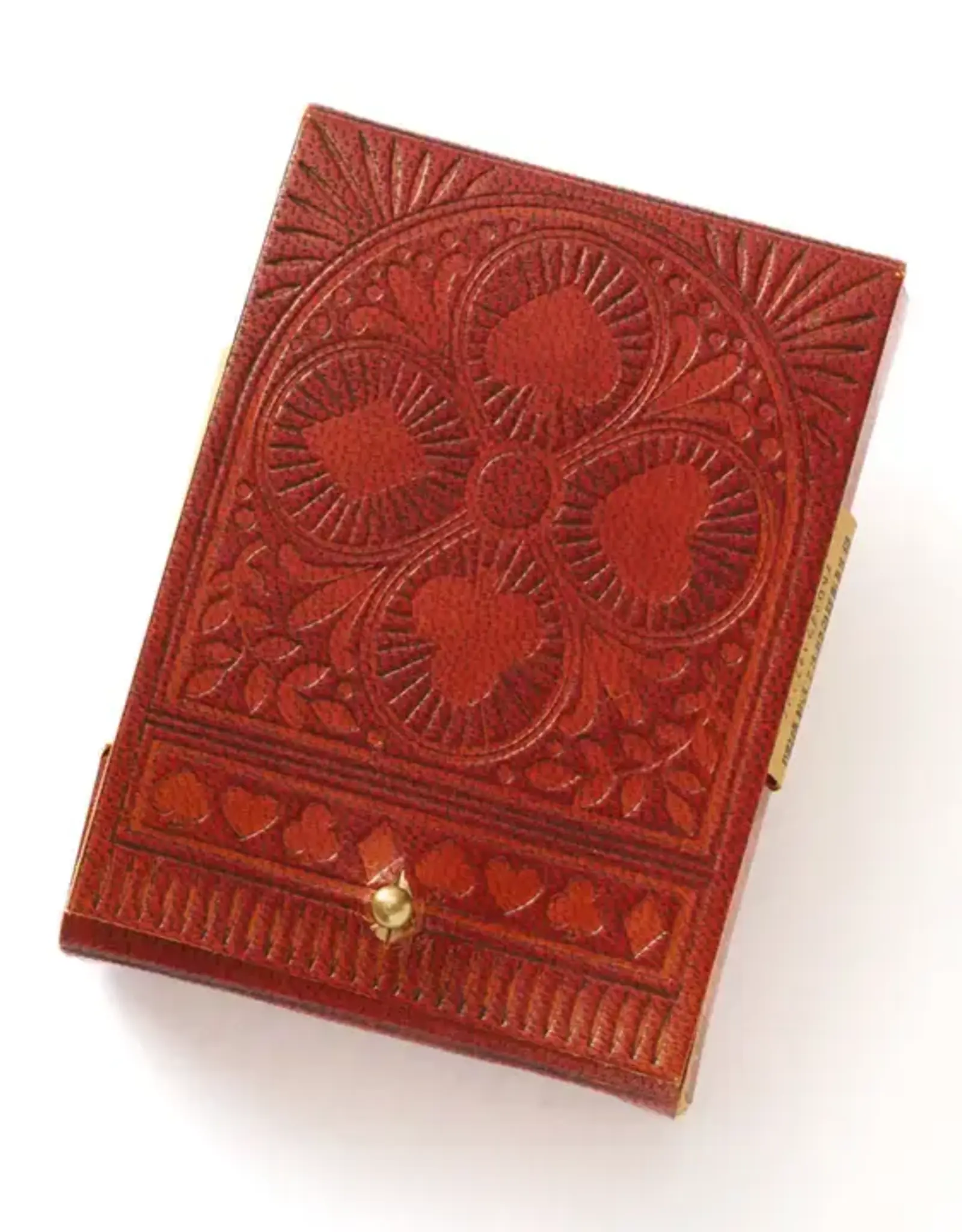 Matr Boomie Embossed Leather Playing Cards Set