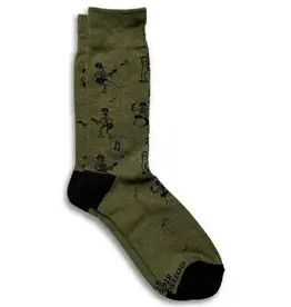 Conscious Step Socks that Support Music (Skeletons)
