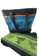 Ganesh Himal Large Cotton Tote Bag, Handcrafted Blockprint