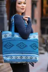 Ganesh Himal Large Cotton Hand Block-Printed Tote Bag
