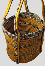 Ganesh Himal Handcrafted Sari Wrapped Coil Market Basket