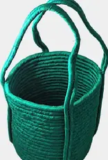 Ganesh Himal Handcrafted Sari Wrapped Coil Market Basket