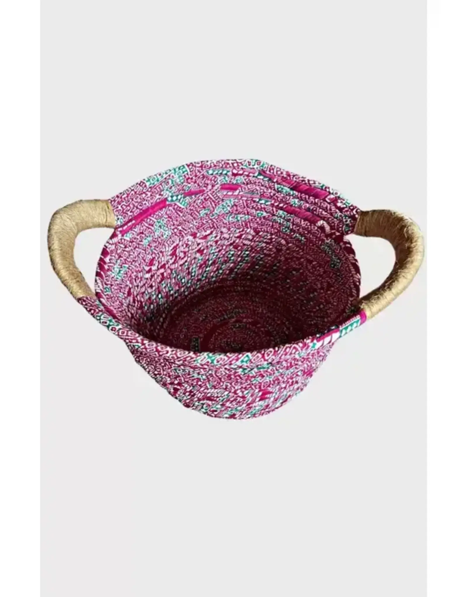 Ganesh Himal Silk Coil Basket, Large