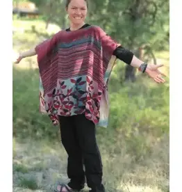 Ganesh Himal Poncho Shawl Silk