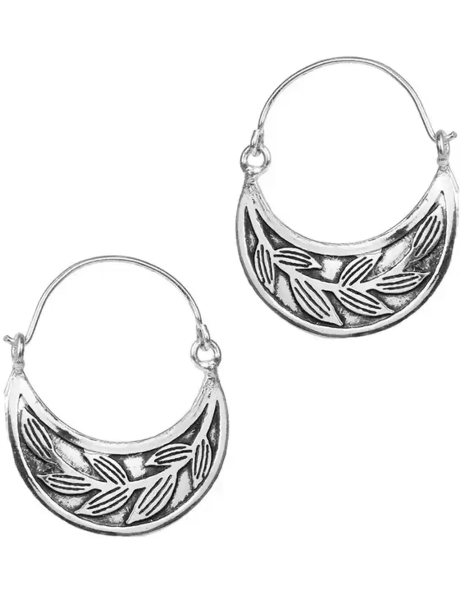 Matr Boomie Patra Vine Hoop Earrings