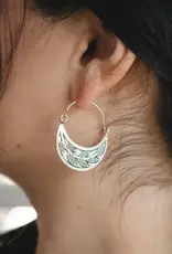 Matr Boomie Patra Vine Hoop Earrings