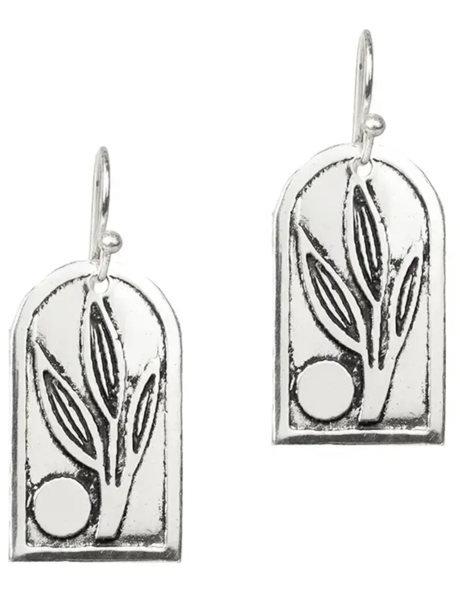 Matr Boomie Patra Leaf Drop Earrings