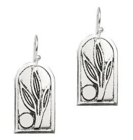 Matr Boomie Patra Leaf Drop Earrings