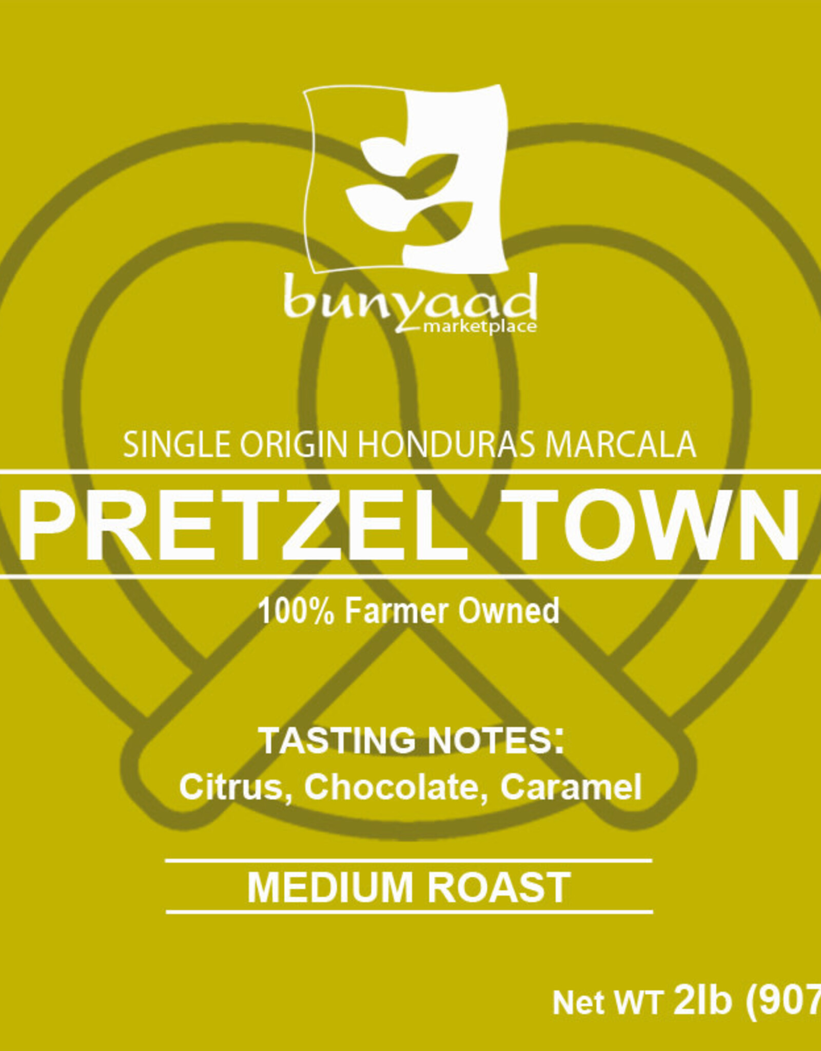 Lenca Coffee Roasters Pretzel Town Coffee - Marcala Bean
