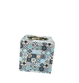 Hopes Unlimited Cube Candle Holder - Green