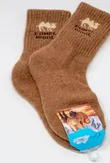 Silk Road Bazaar Mongolian Camel Wool Socks - Small