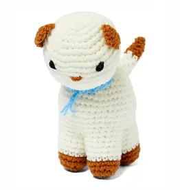 Silk Road Bazaar Knit Cat Rattle
