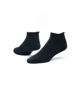 Maggie's Organics Organic Cotton Tab Footie Socks - Black