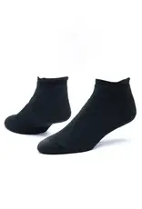 Maggie's Organics Organic Cotton Tab Footie Socks - Black