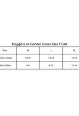 Maggie's Organics Organic Cotton Tab Footie Socks - Black