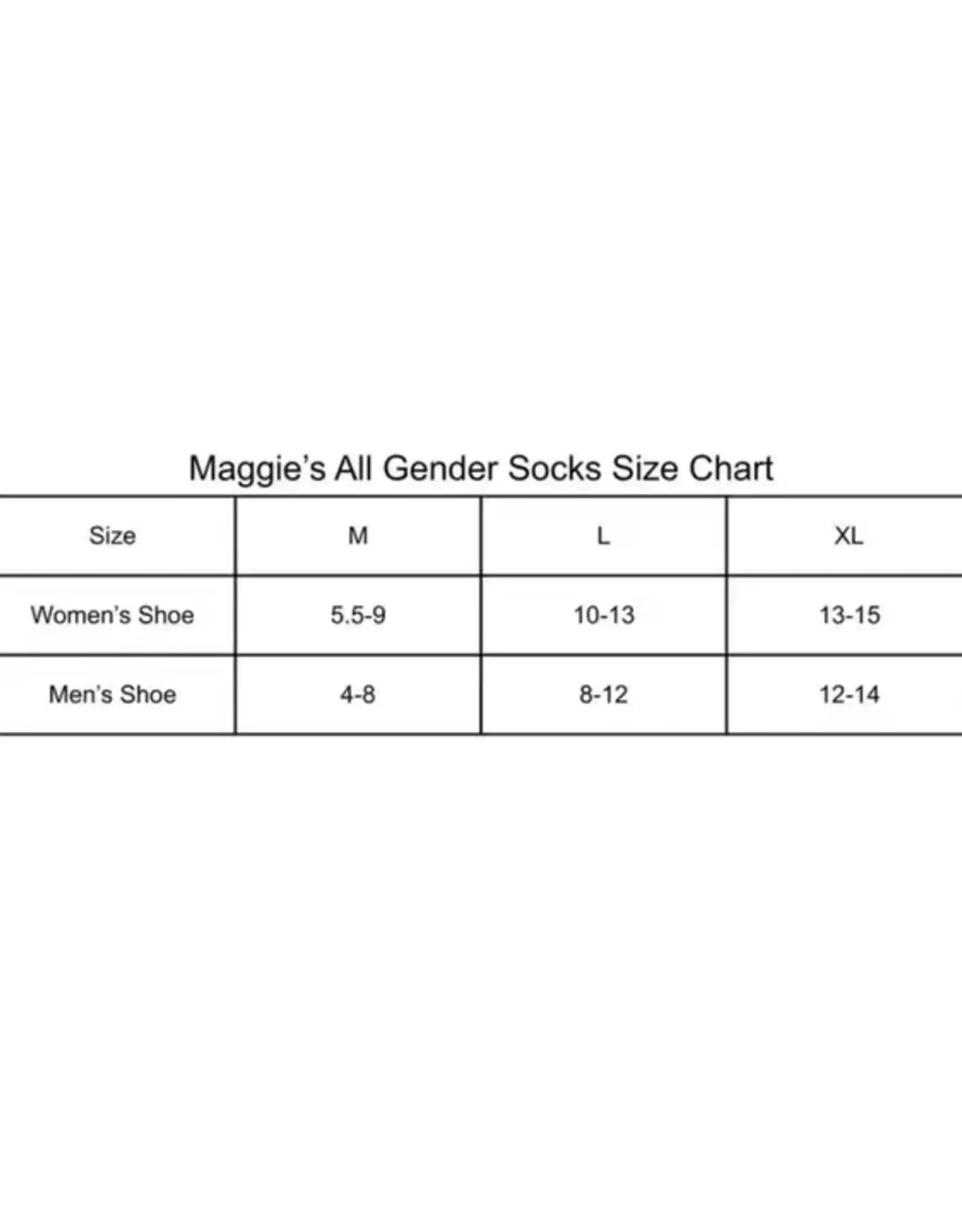 Maggie's Organics Organic Cotton Tab Footie Socks - Black