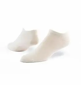 Maggie's Organics Organic Cotton Lightweight Footie Socks - Beige